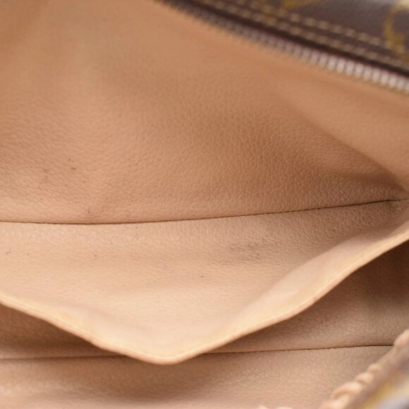 LOUIS VUITTON Trousse Toilette 28 Clutch Hand Bag Monogram Brown - Picture 11 of 14